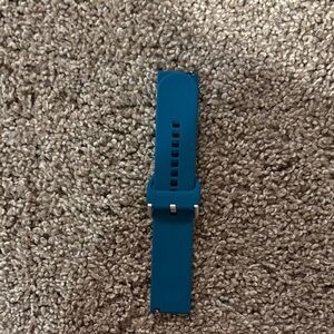Replacement Blue Silicone Wristband for Wearable Clips & Trackers